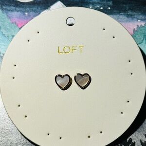 LOFT Elegant Gold Stud Earrings